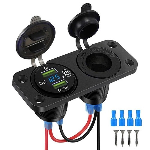 Car dual usb charger - car,
