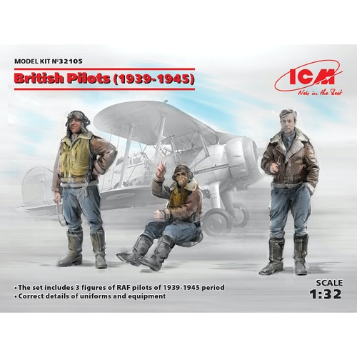 Icm 32105 british pilots - 32105,