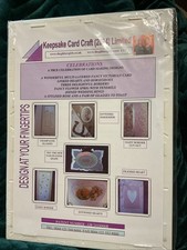 Keepsake Card Club - The Glitter Girls - Embossing Board - Celebrations Craft
