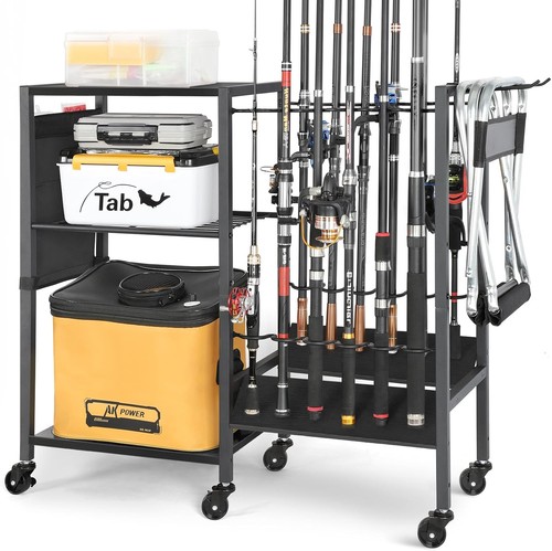 Fishing rod holders - holders, rolling