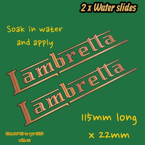 Innocenti lambretta waterslide - innocenti,