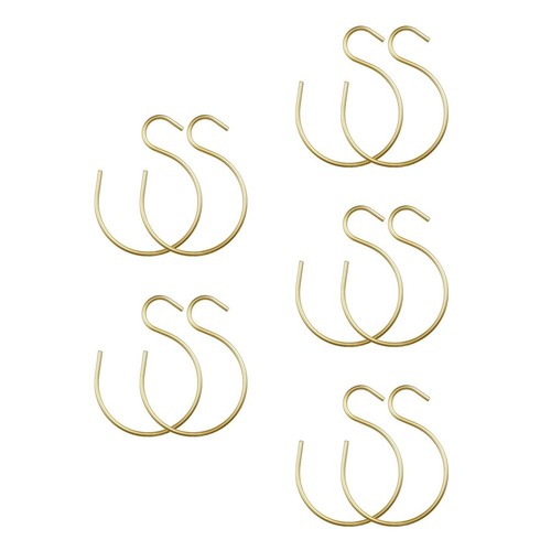 10pcs reusable golden aluminum - 10pcs,