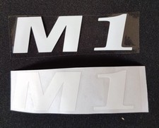 ST087 WHITE M1 LETTERING