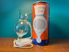 British 80s Vintage Nauticalia Ltd Boating Stag Party 400ml Sailors Glass in Box