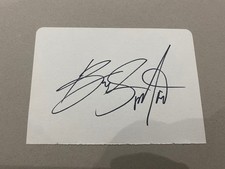 Bruce Springsteen Autographed Signed Card Fill Name Cut The Boss USA Rare