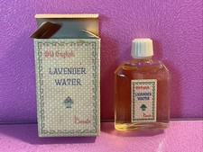 1930s Boots Old English Lavender Water Small Bottle Boxed Full Great Prop
