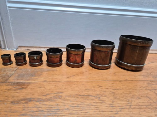 Antique copper pots russian - copper,