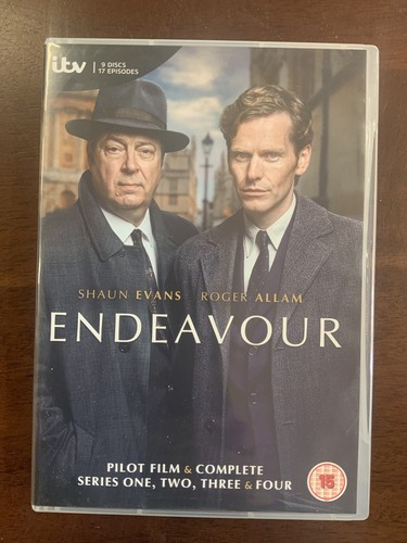Endeavour series dvd - 1-4, [dvd]