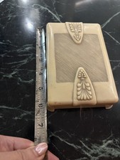 Jewellery Box Art Deco Cream Bakelite Wilkins Liverpool Manchester Blackpool IOM