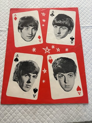 Beatles 1964 tour program - beatles,