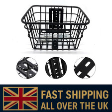 Iron Wire Bike Basket Front