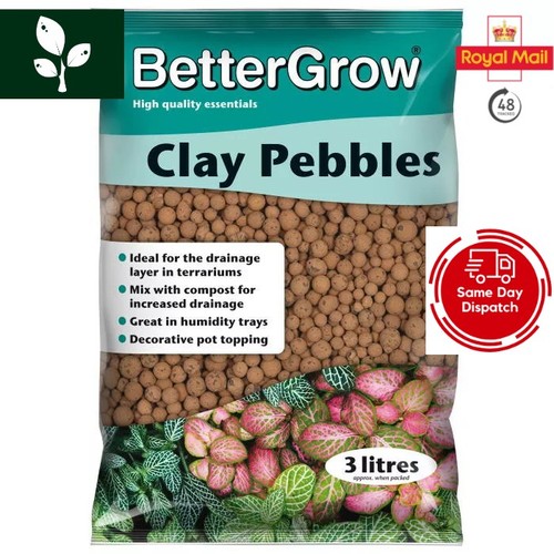 Bettergrow clay pebbles bag - pebbles,