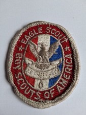 Vintage BSA Life Scout & Eagle Scout Badges