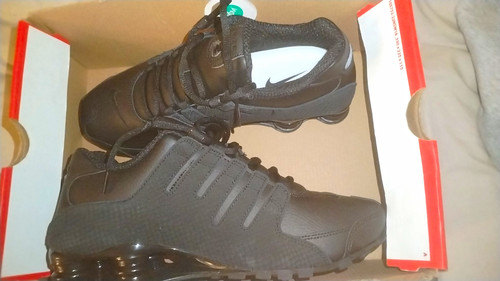 Nike men black shox - nike, nz