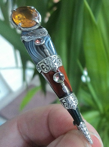 Victorian scottish brooch - victorian,