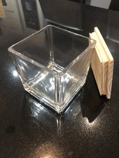 24 X Glass VaseJar with Wooden