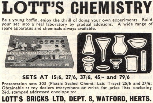 Vintage lott chemistry sets - vintage,