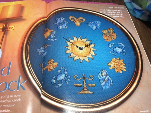 Astrological clock - clock, &