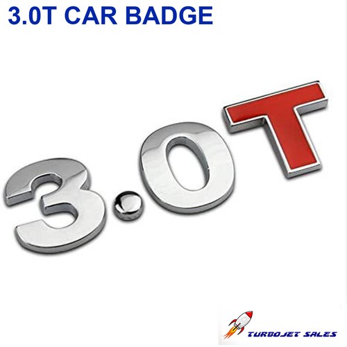 Chrome red badge metal - badge,