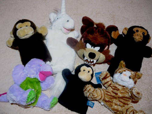Puppet company plush - company, monkey