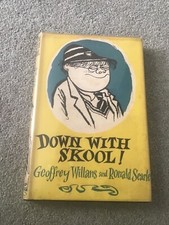 DOWN WITH SKOOL Geoffrey Willans/Ronald Searle pub.Max Parrish 1st edition 1953