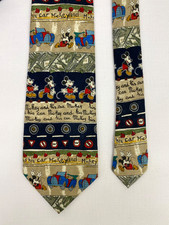 Disney Mickey Neck Tie Cartoon