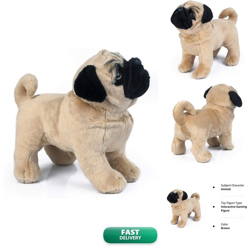 Yaosen realistic pug plush - yaosen,