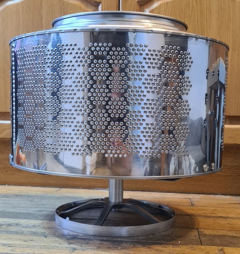 Washing machine drum fire - , pit