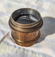 Lancaster brass lens - j,