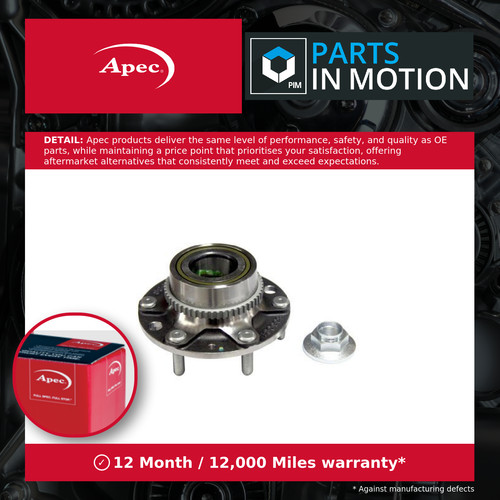 Wheel bearing kit fits kia - wheel,