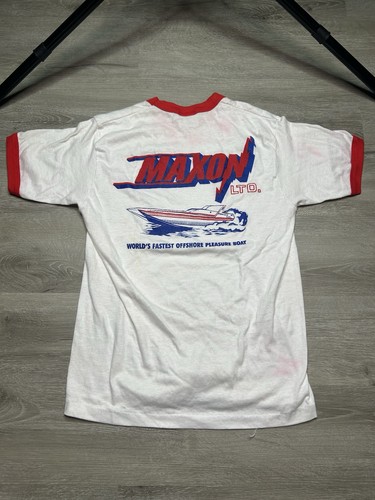 Vintage 80s ringer shirt - t,