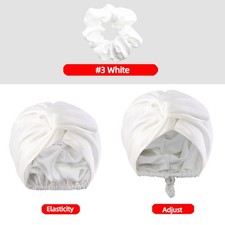 Mulberry silk turban bonnets - mulberry,