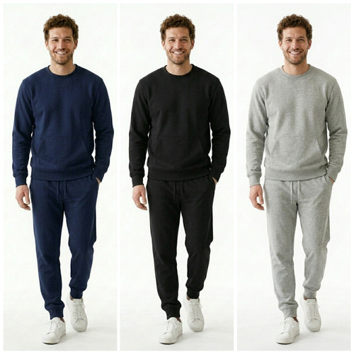 Men tracksuit set - set, fleece