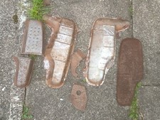 LAMBRETTA EXHAUST SILENCER BOX IN KIT FORM OLD BUT UNUSED