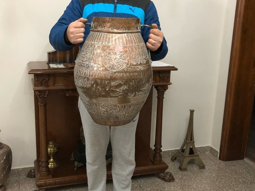 Huge antique islamic copper - huge,