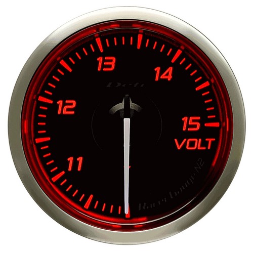 Defi 52mm racer volt gauge - 52mm,