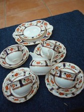 Vintage Tuscan Plant tea set