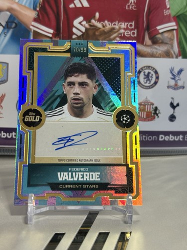 Topps gold federico - topps, valverde