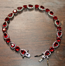 Ruby Teardrop and Round Cut