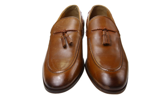 Moss bros men loafers brown - moss,