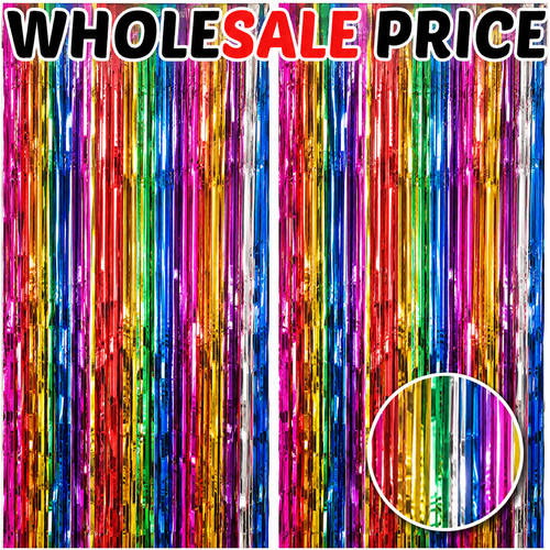 Foil fringe tinsel - foil,
