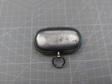 Antique Double Sovereign Coin Holder Case Plated