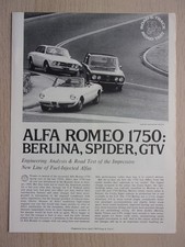 ALFA ROMEO 1750 BERLINA SPIDER
