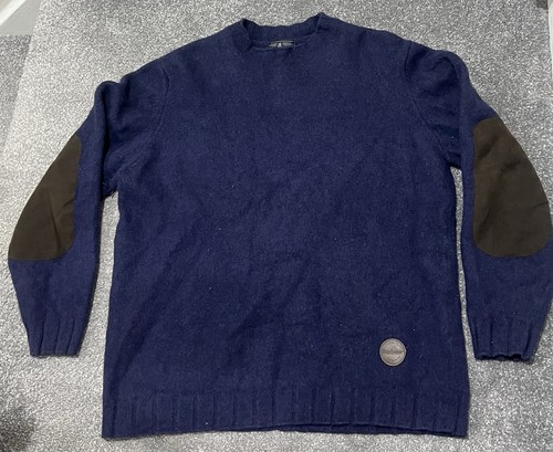 Barbour stockman navy crew - barbour,