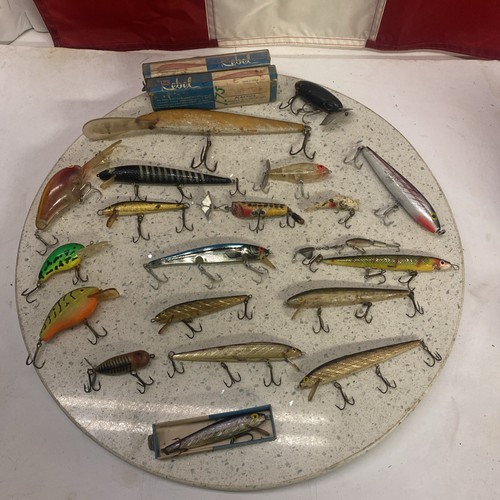 Lot vintage fishing - lot, 20