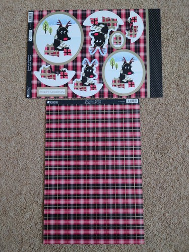 Kanban christmas scottie dog - scottie,