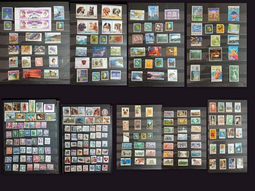 Stamp collection from - collection,