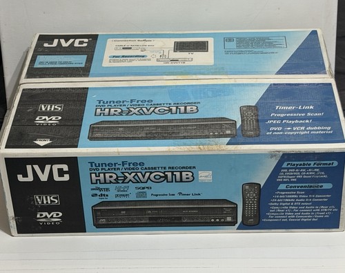 Mint jvc xvc11b dvd vcr - [mint!], hr-xvc11b