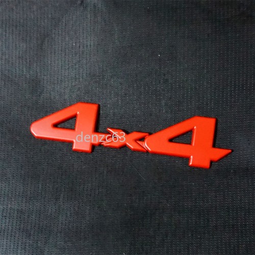 Big matte red 4x4 - big, metal