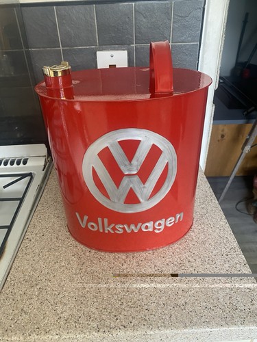 Volkswagen red metal - vw,